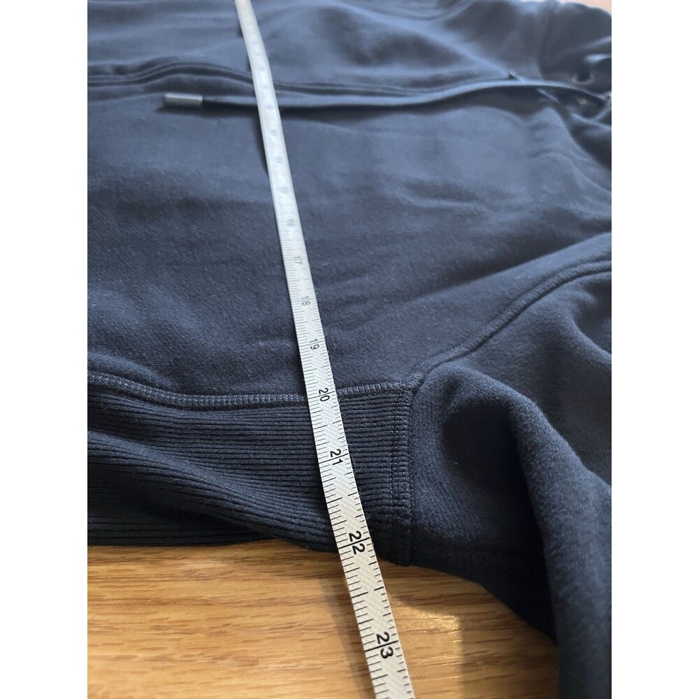 Mack Weldon Black Ace Micro Brushed French Terry Full Zip Hoodie Size Small - Picture 8 of 8